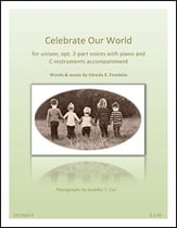 Celebrate Our World Unison/Two-Part choral sheet music cover